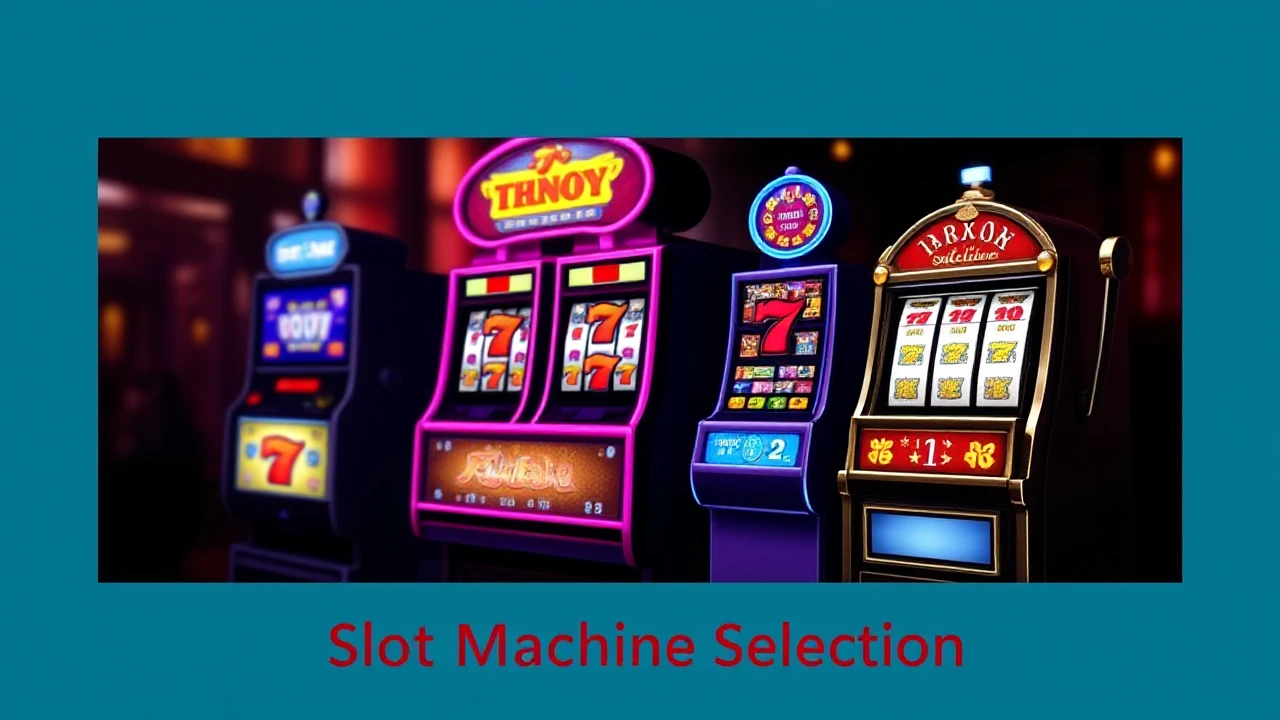 Perfecting the Art of Slot Machine Selection