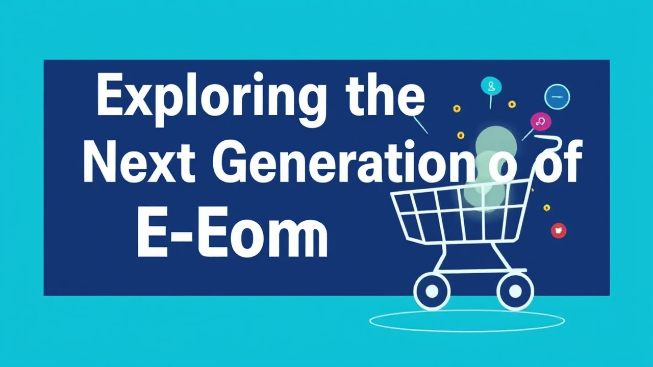 Exploring the Next Generation of E-Commerce: Emerging Trends for Business Owners