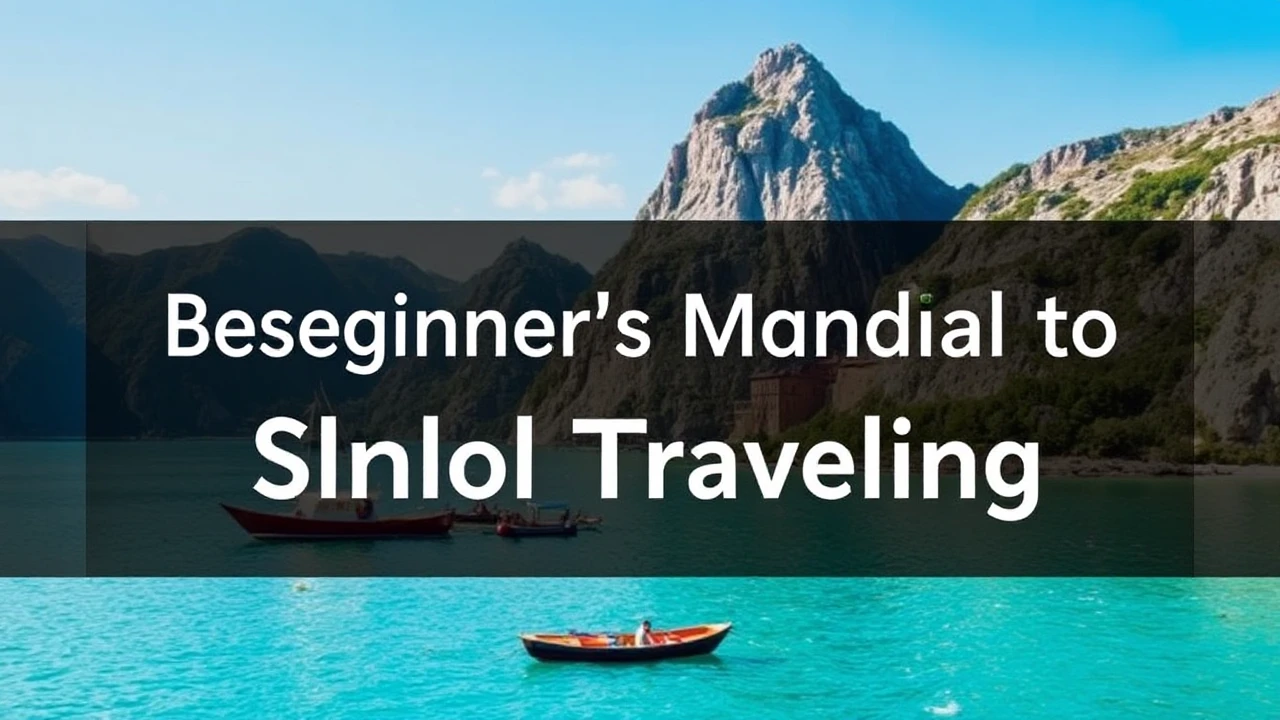 A Comprehensive Beginner's Manual to Single Traveling