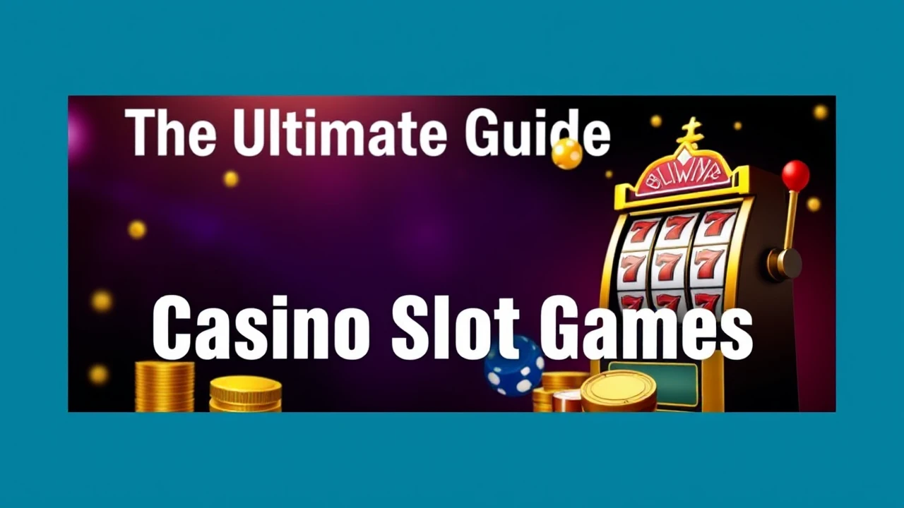 The Ultimate Guide to Playing Casino Slot Games