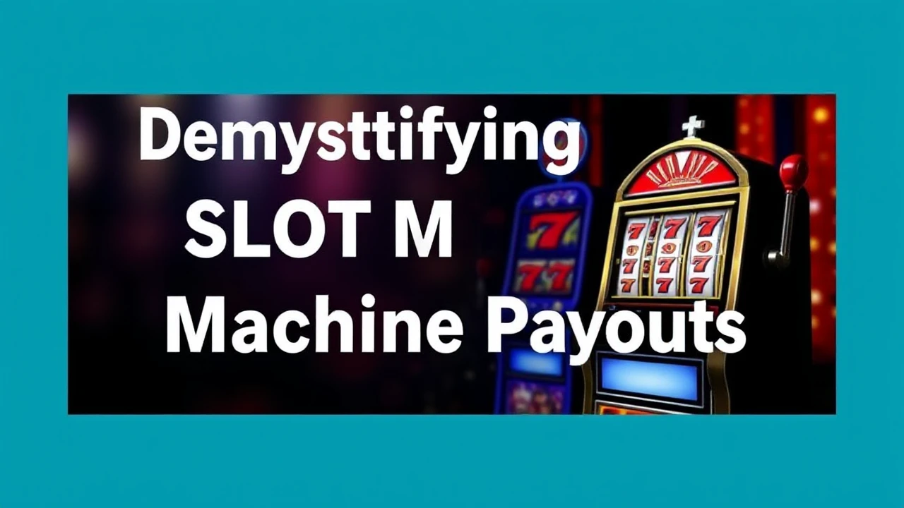 Demystifying Slot Machine Payouts: Breaking Down the Figures