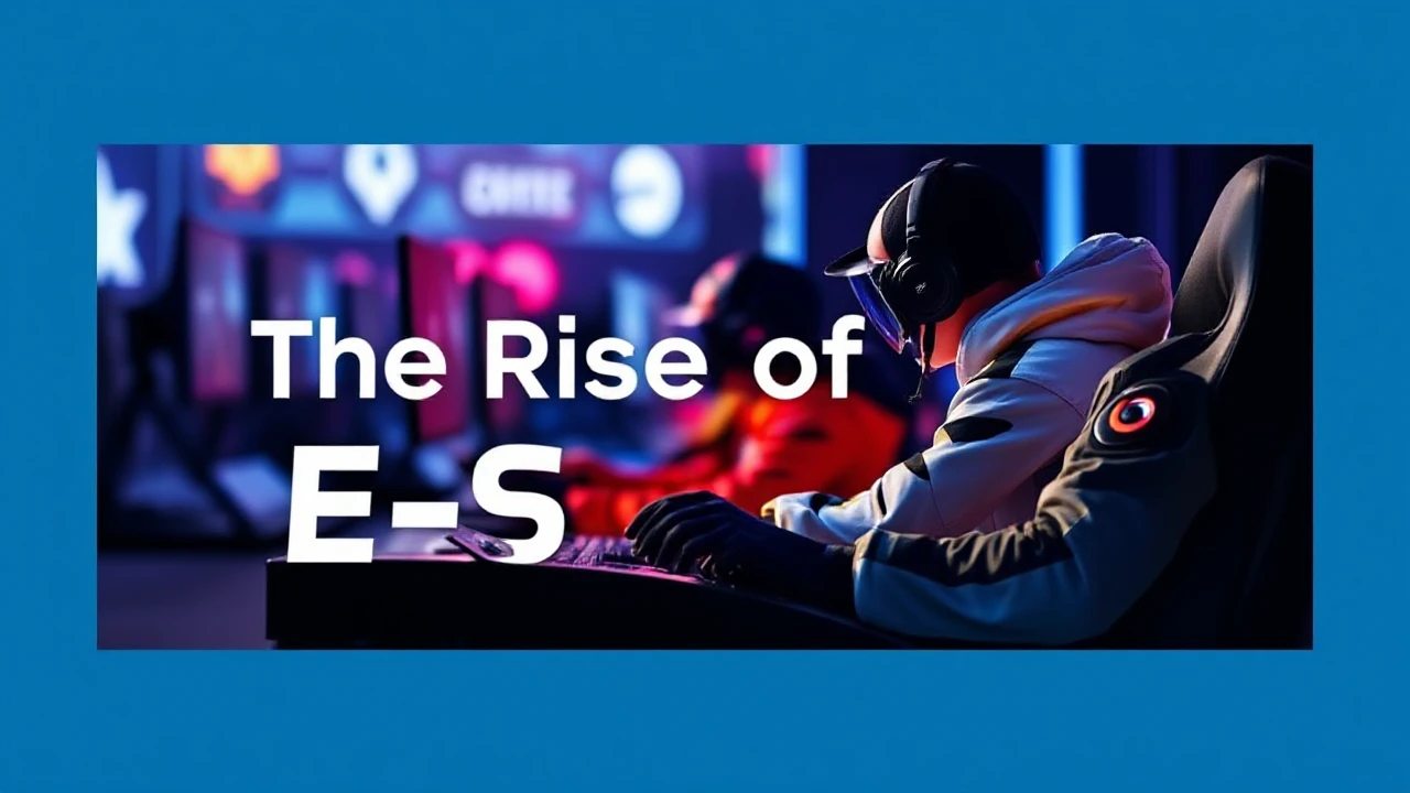 The Rise of E-Sports: Glimpsing into the Upcoming Age of Competitive Gaming
