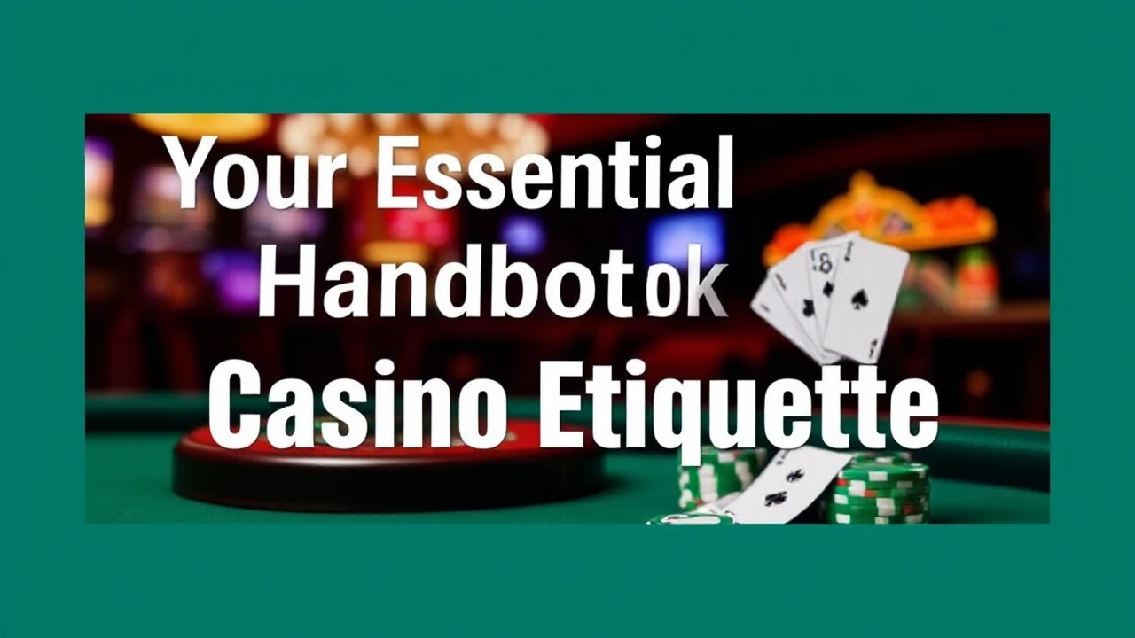 Your Essential Handbook to Casino Etiquette