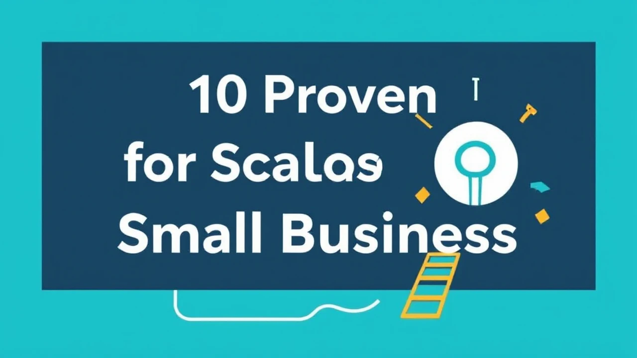 10 Proven Strategies for Scaling Your Small Business