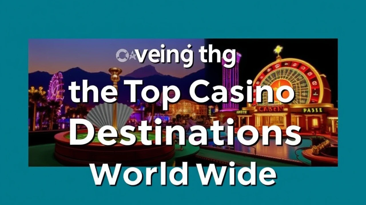 Discovering the Top Casino Destinations Worldwide