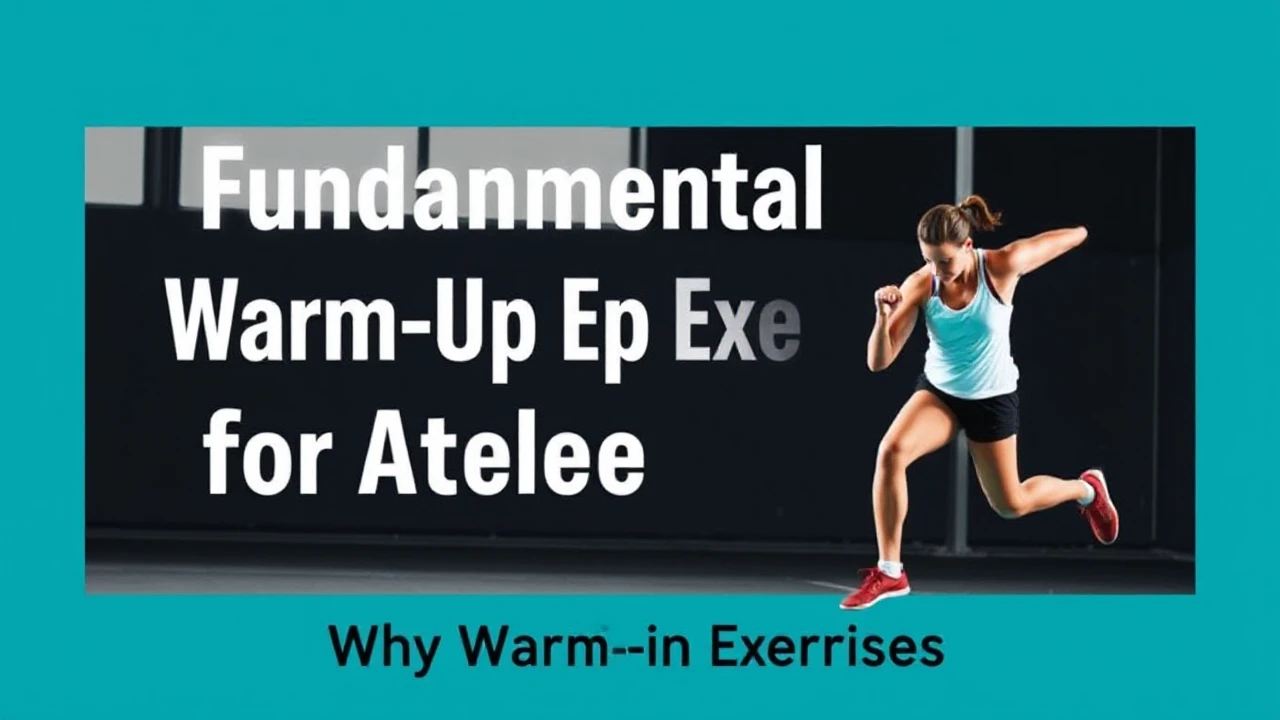 Fundamental Warm-Up Exercises for Athletes Before a Workout