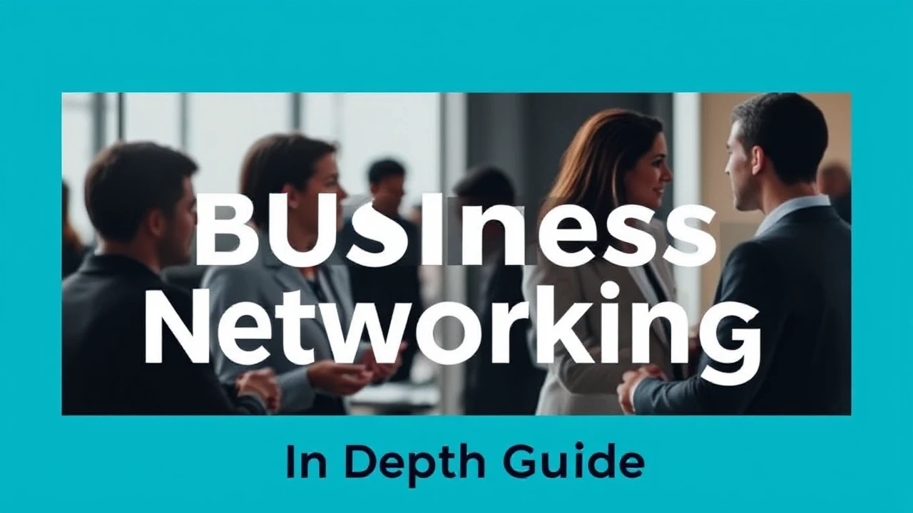 Mastering the Skill of Business Networking: An In-Depth Guide