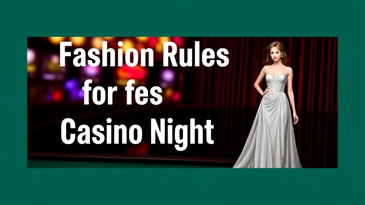 Fashion Rules for Casino Night Outfits
