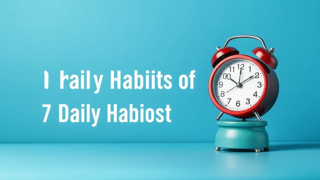 Boosting Productivity: 7 Daily Habits of Victorious Individuals