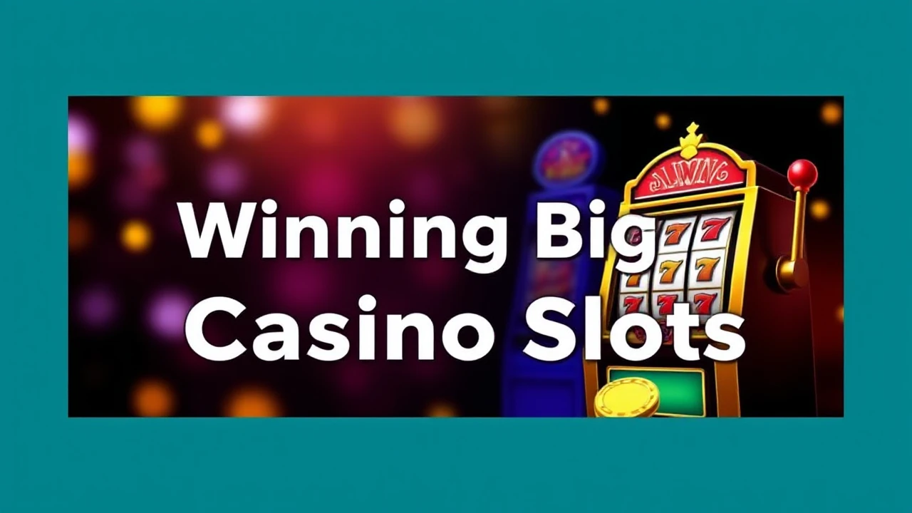 Conquering the Art of Winning Big at Casino Slots: Best Strategies