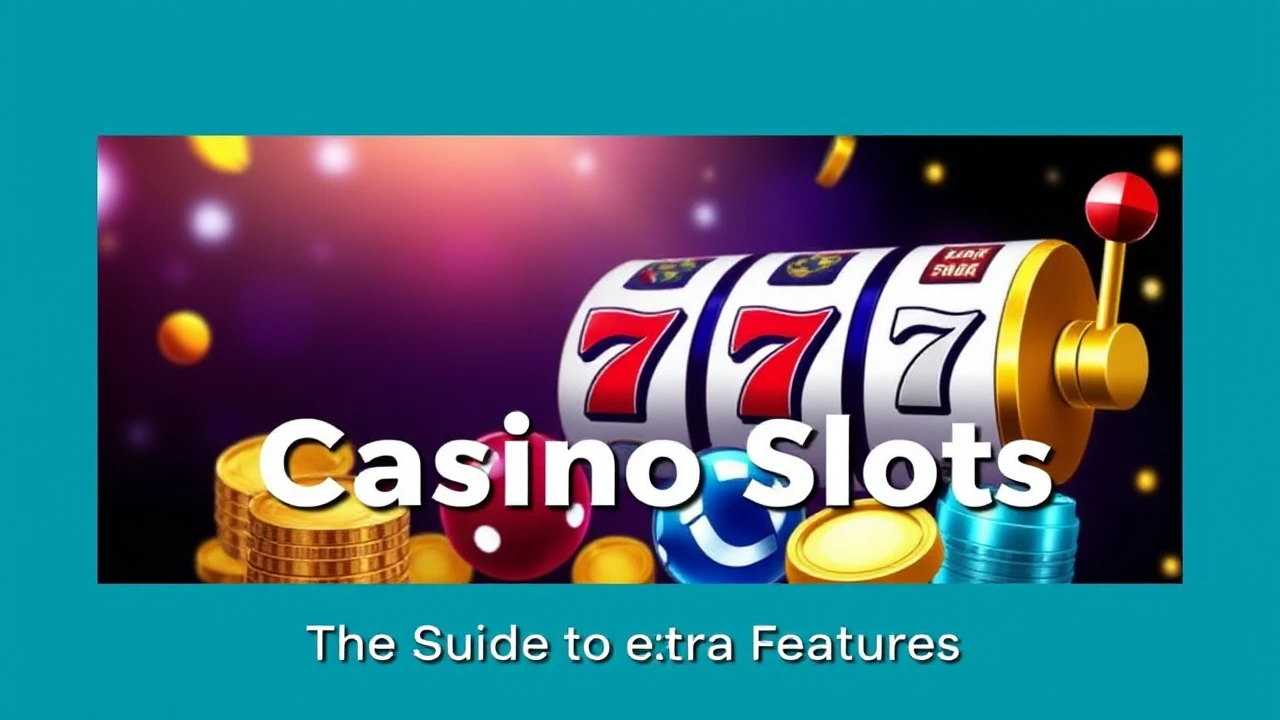 Exploring Online Casino Slots: The Guide to Extra Features