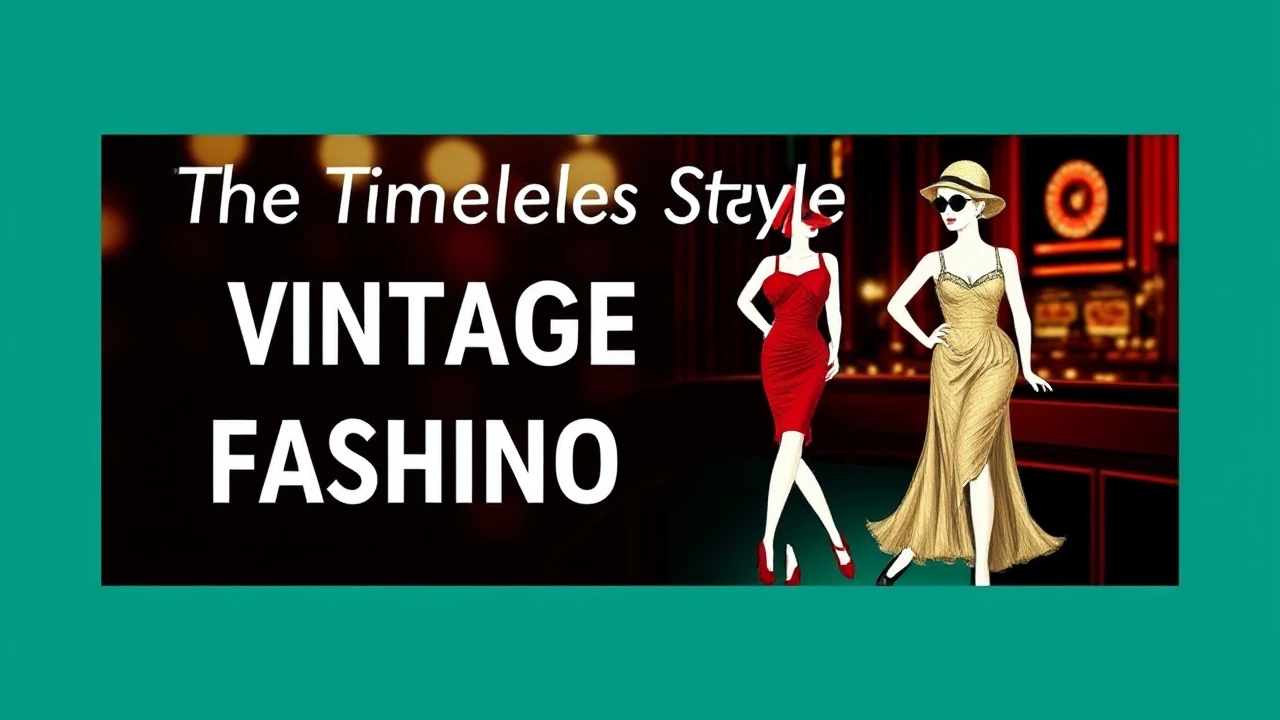 The Timeless Style of Vintage Casino Fashion Through the Decades