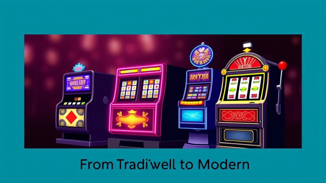 From Traditional to Modern: The Journey of Slot Machines
