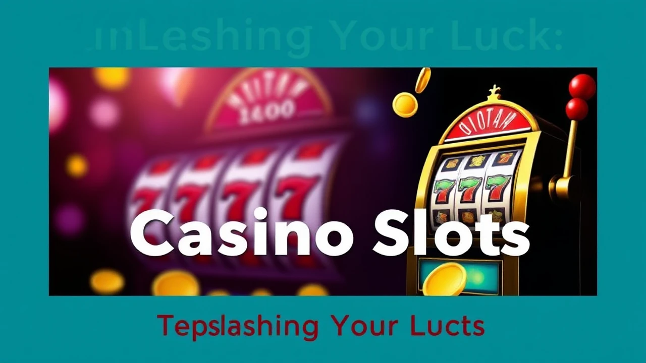 Unleashing Your Luck: Tips for Winning at Casino Slots