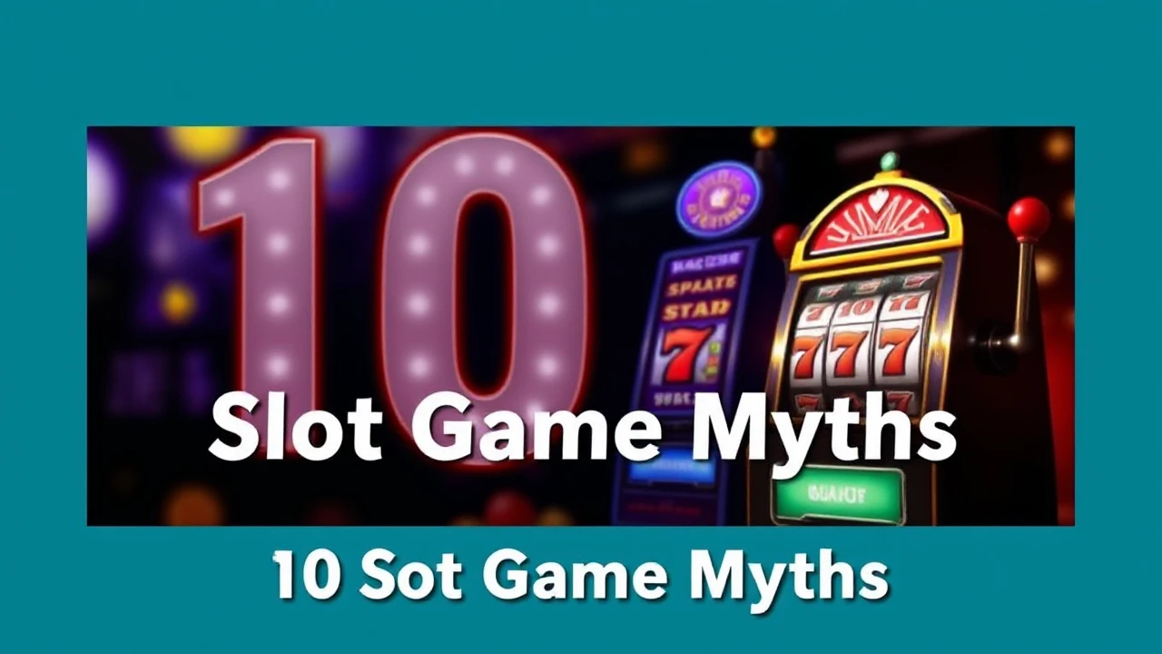 Dispelling 10 Slot Game Myths: Unveiling Reality from Mythology