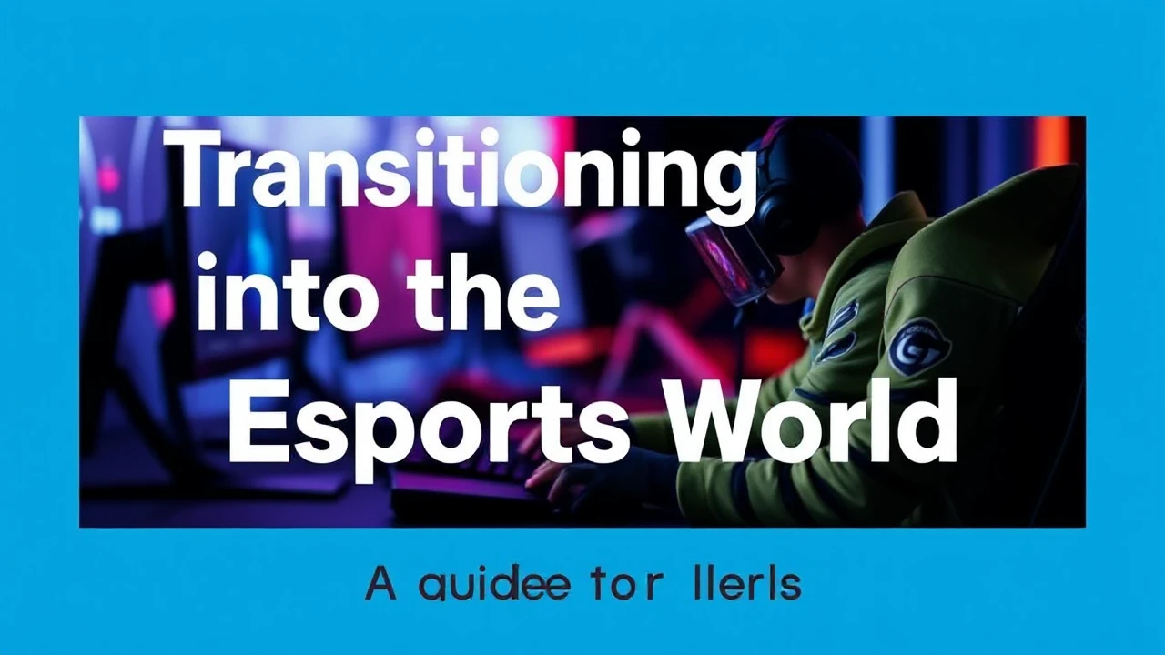 Transitioning into the Esports World: A Guide for Players