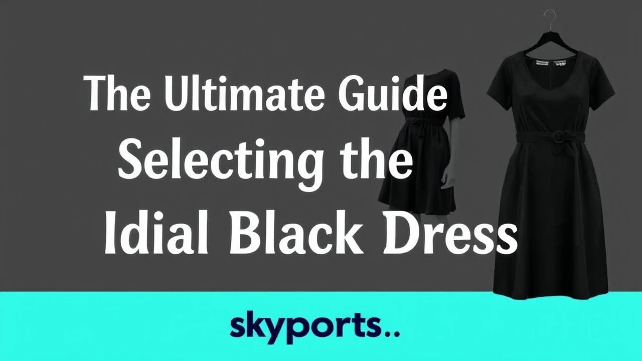 The Ultimate Guide of Selecting the Ideal Little Black Dress