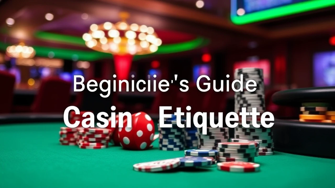 A Beginner's Guide Casino Etiquette: The Dos and Don'ts for Every Player