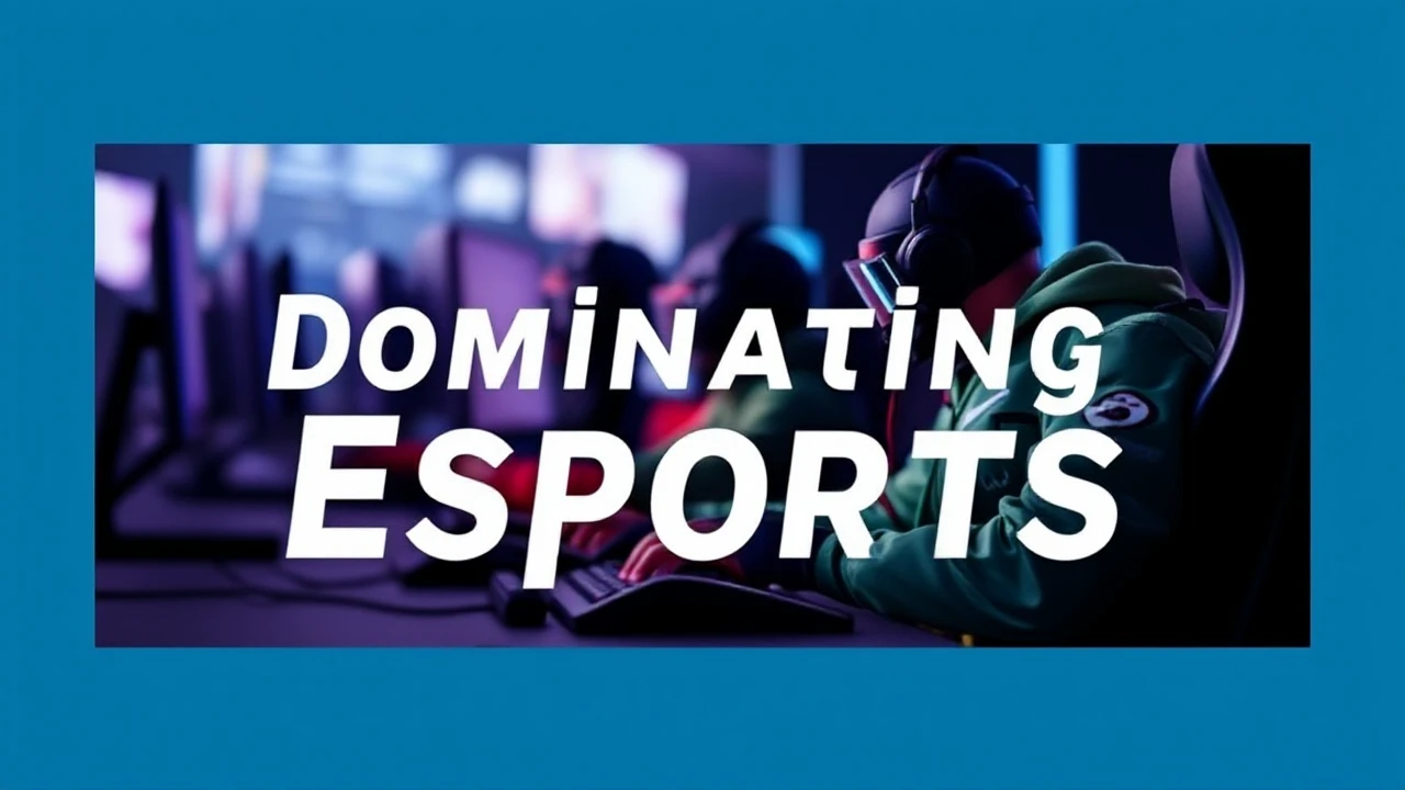 Dominating Esports: A Beginner's Introduction to Professional Gaming