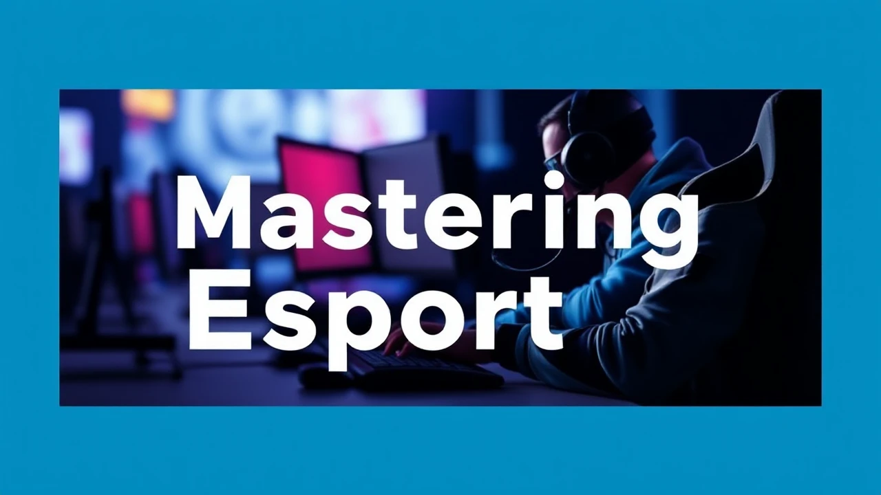 Mastering Esports: An Amateur's Guide to Conquering the Game