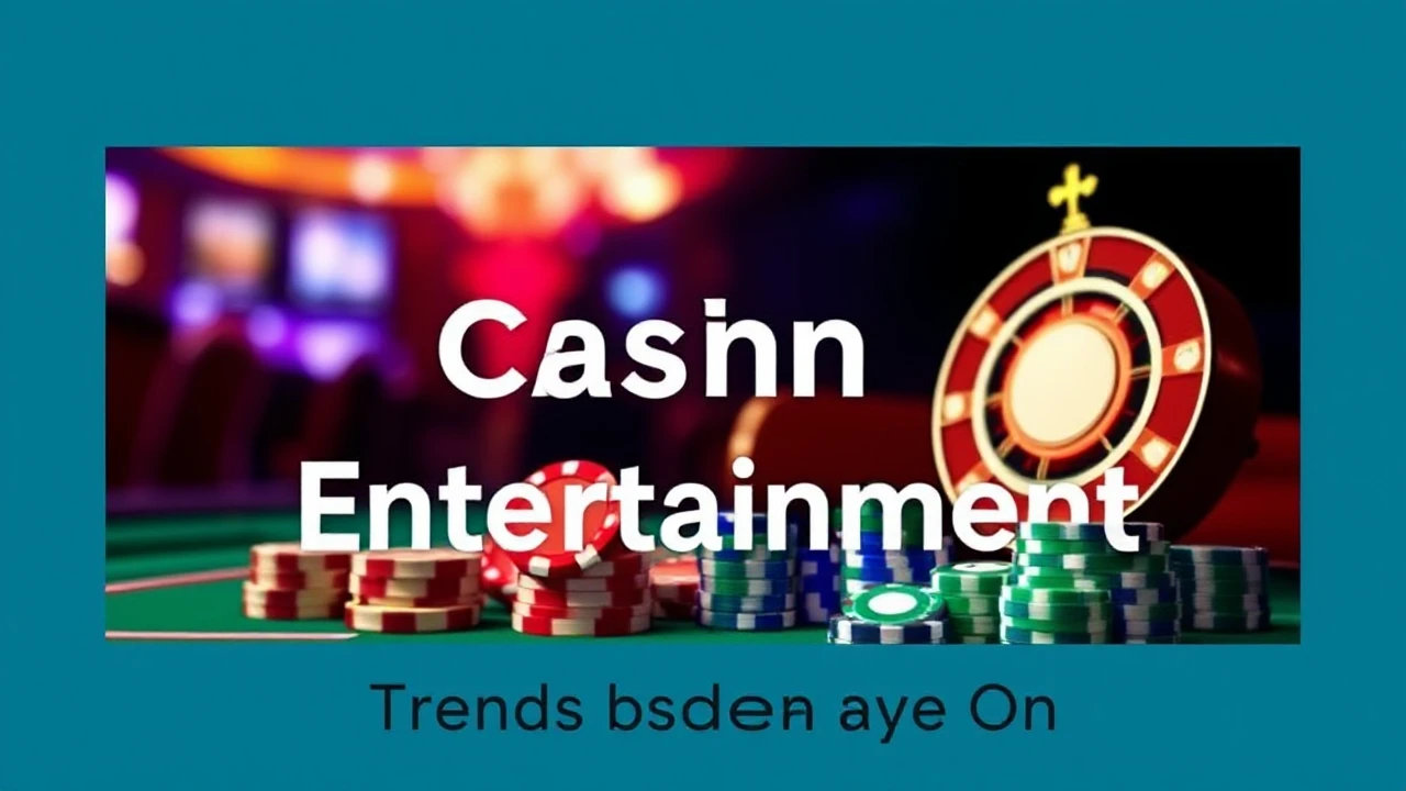 The Evolution of Casino Entertainment: Trends to Keep an Eye On