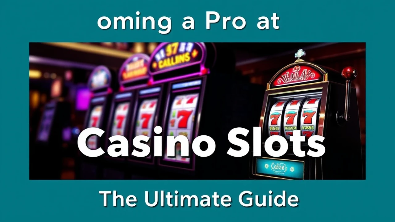 Becoming a Pro at Casino Slots: Your Ultimate Guide