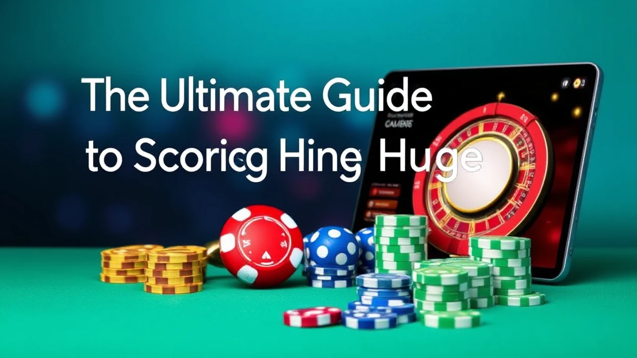 The Ultimate Guide to Scoring Huge in iGaming