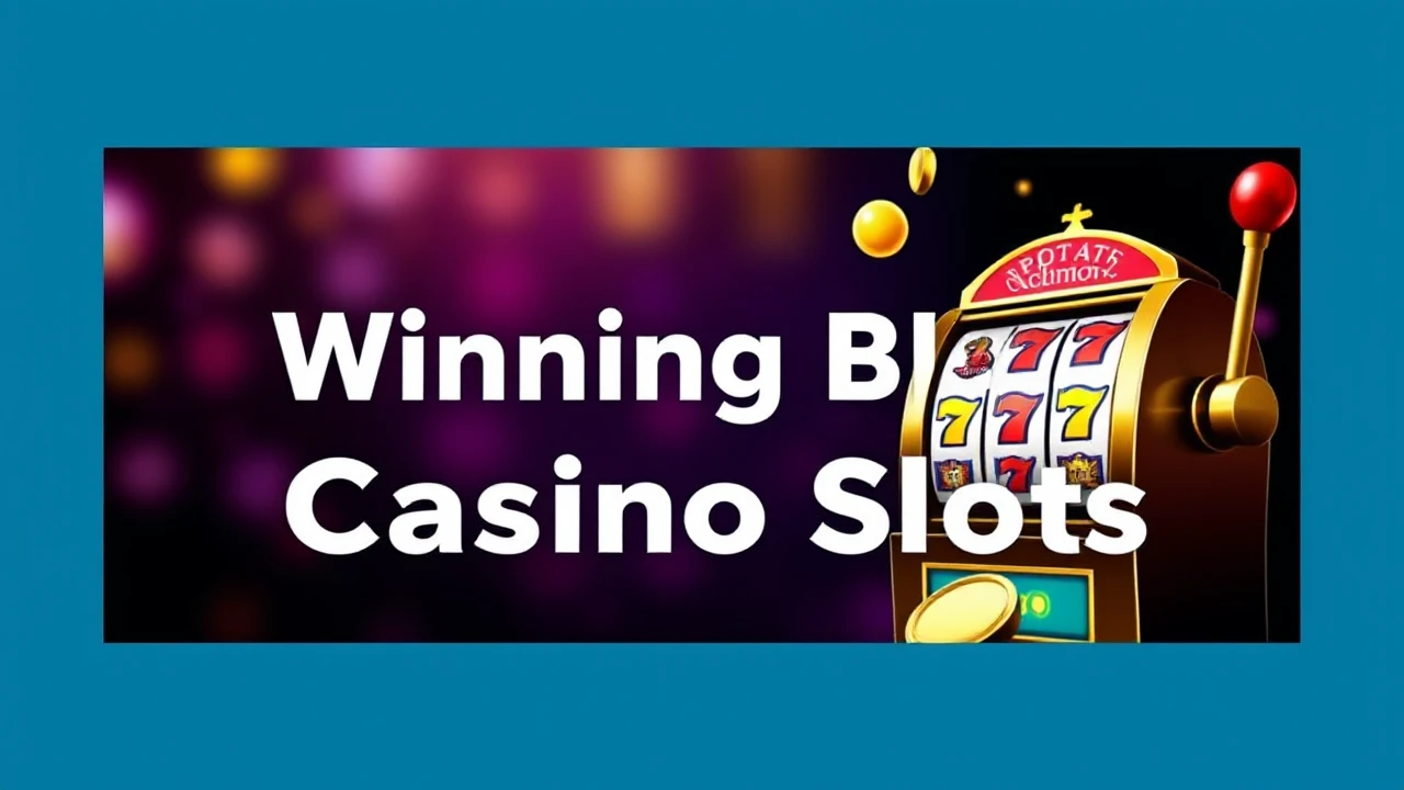 Tips and Tricks for Winning Big at Casino Slots