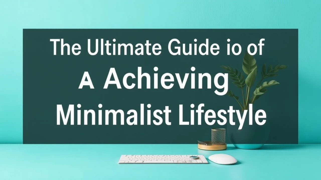 The Ultimate Guide of Achieving a Minimalist Lifestyle