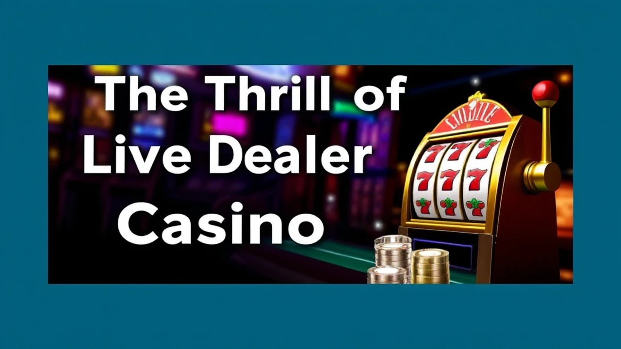 The Thrill of Live Dealer Casino Slots