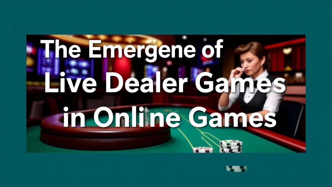 The Emergence of Live Dealer Games in Online Casinos