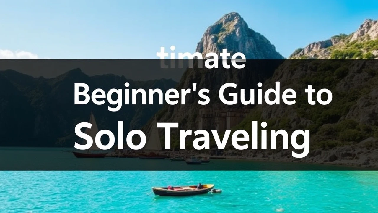 The Ultimate Beginner's Guide to Solo Traveling