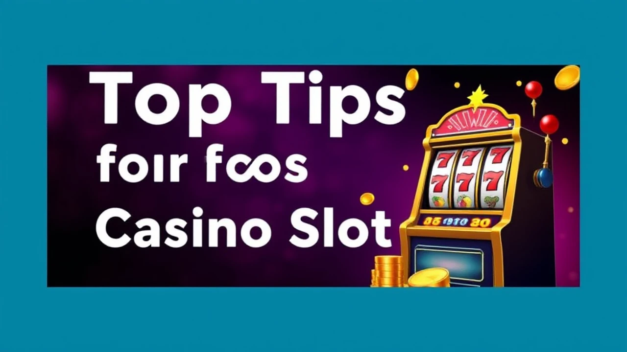 Exploring the Top Tips for Boosting Casino Slot Wins