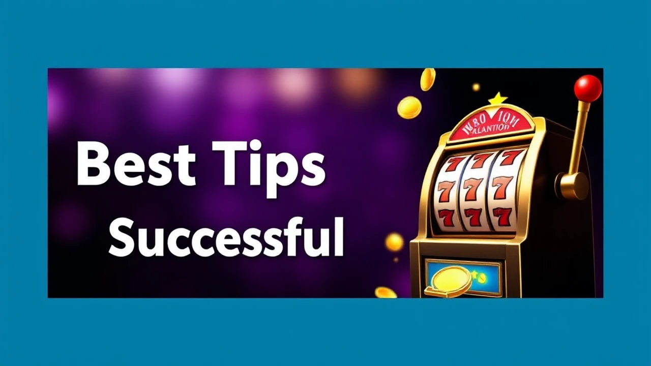 Exposing the Best Tips of Successful Slot Players
