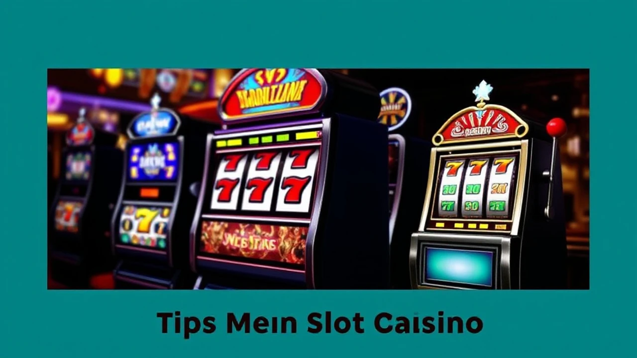 Tips Jitu Meraih Kemenangan Besaran pada Mesin Slot Casino