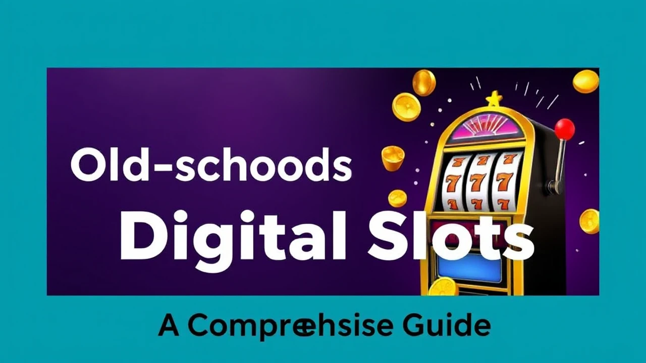 Old-school vs Digital Slots: A Comprehensive Guide