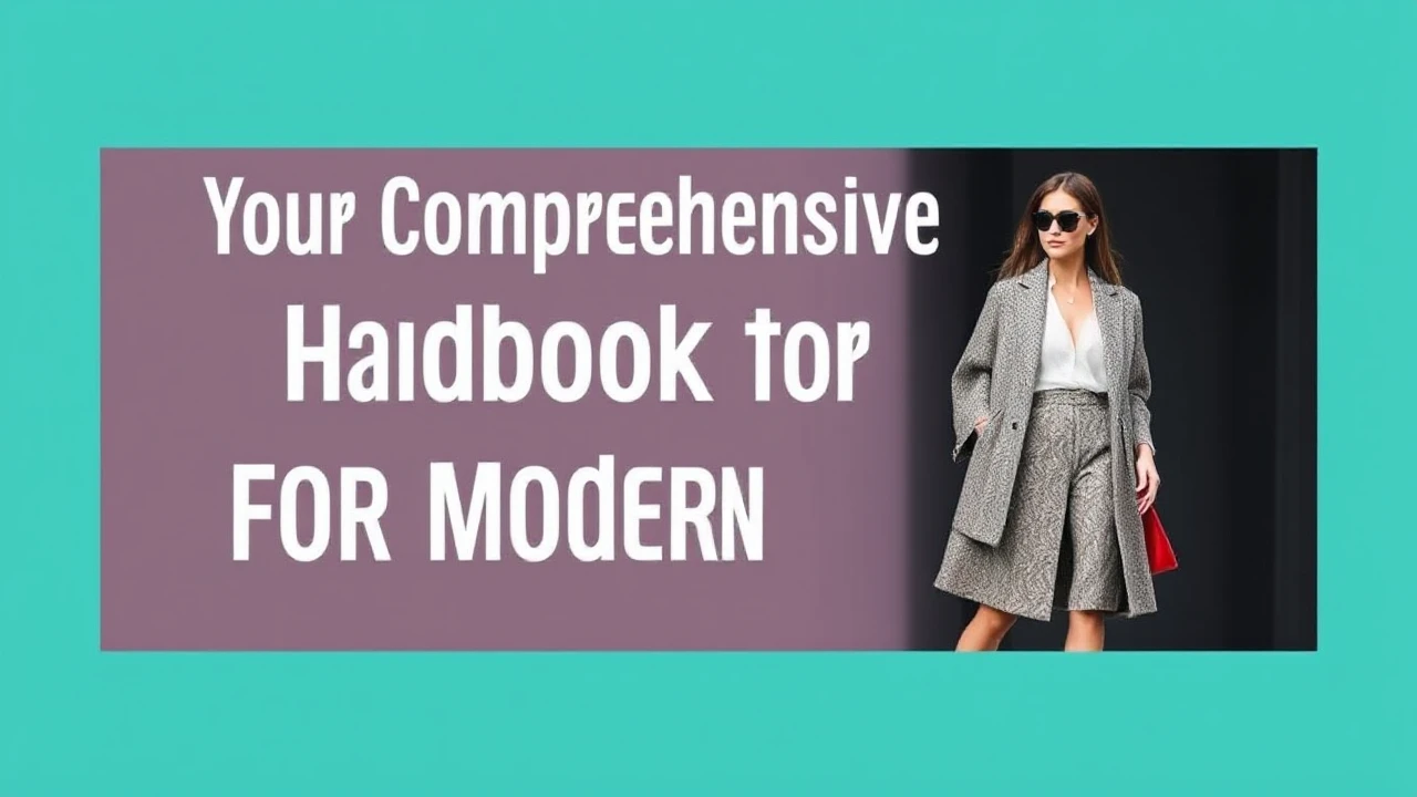 Your Comprehensive Handbook to Latest Fashion for the Modern Woman