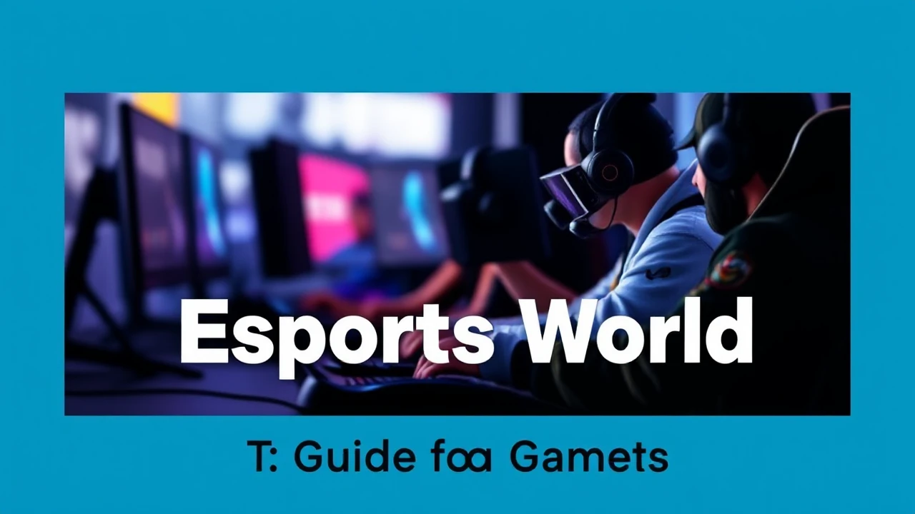 Entering the Esports World: A Guide for Gamers