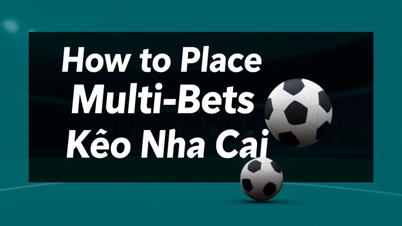 How to Place Multi-Bets on Kèo Nhà Cái 55