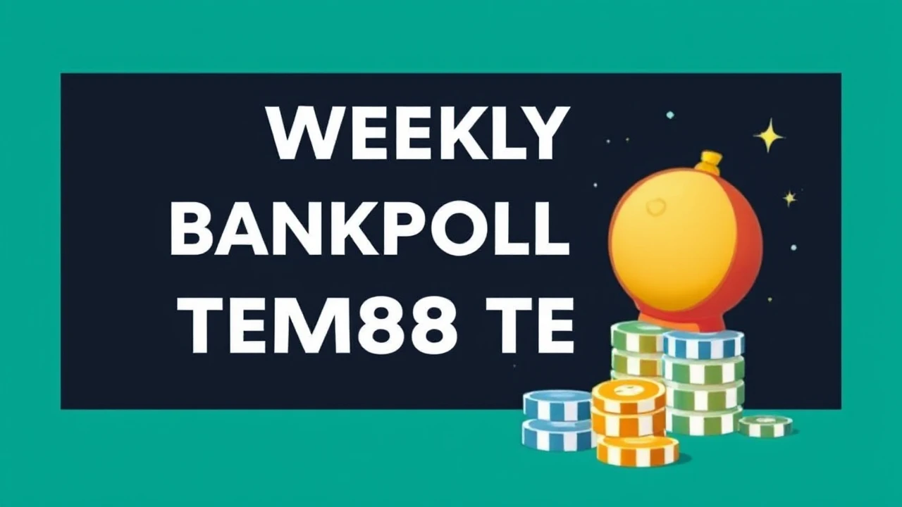Weekly Bankroll Template for Vin88 Players