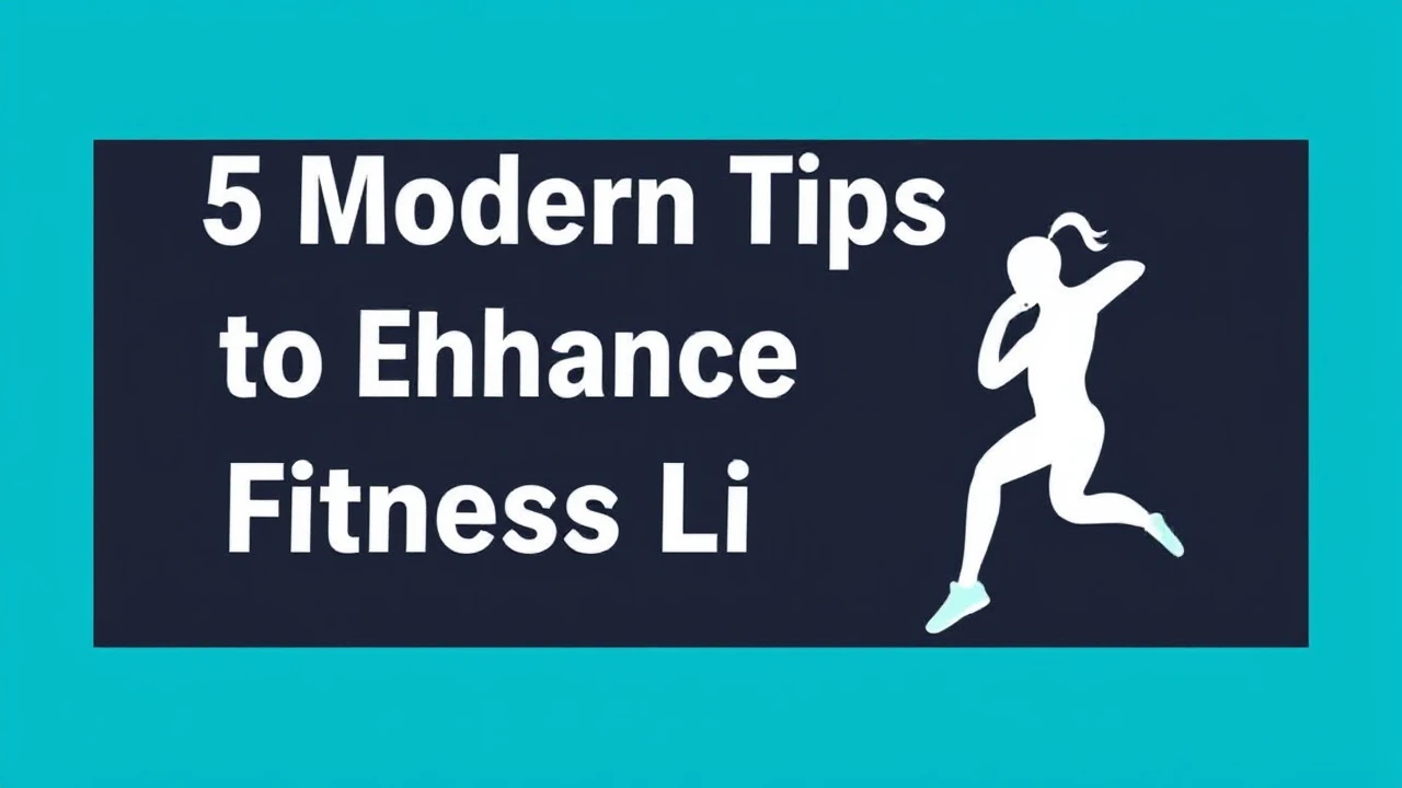 5 Modern Tips to Enhance Your Fitness Lifestyle