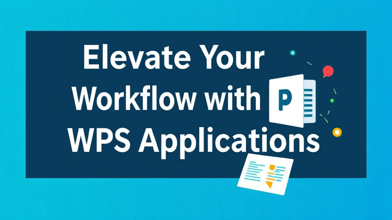 Elevate Your Workflow with WPS Applications