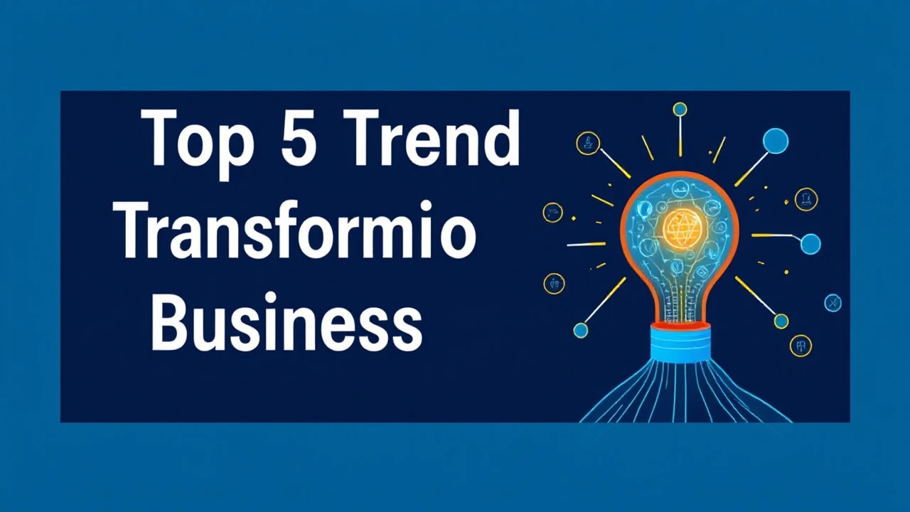 Unveiling the Top 5 Trends Transforming the Future of Business Innovation