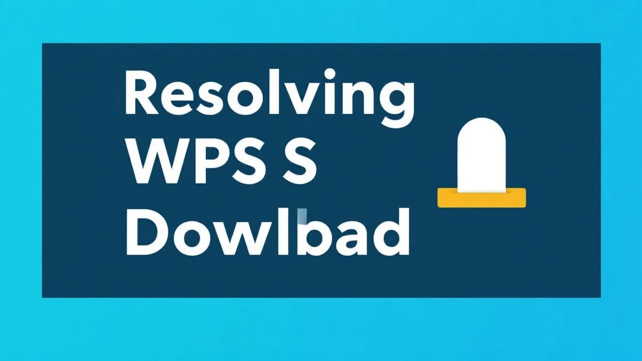 Resolving WPS Download: Frequent Problems and Resolutions