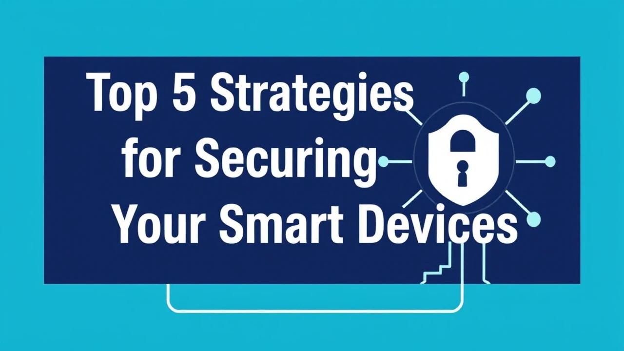 Top 5 Strategies for Securing Your Smart Devices