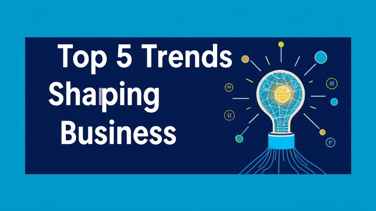 Exploring the Top 5 Trends Shaping the Future of Business Innovation