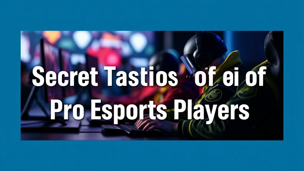 Unveiling the Secret Tactics of Pro Esports Players