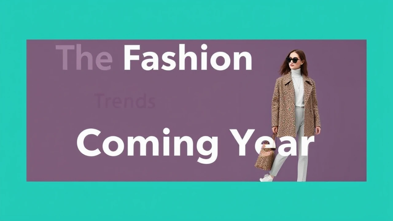 The Fashion Trends to Keep an Eye on in the Coming Year