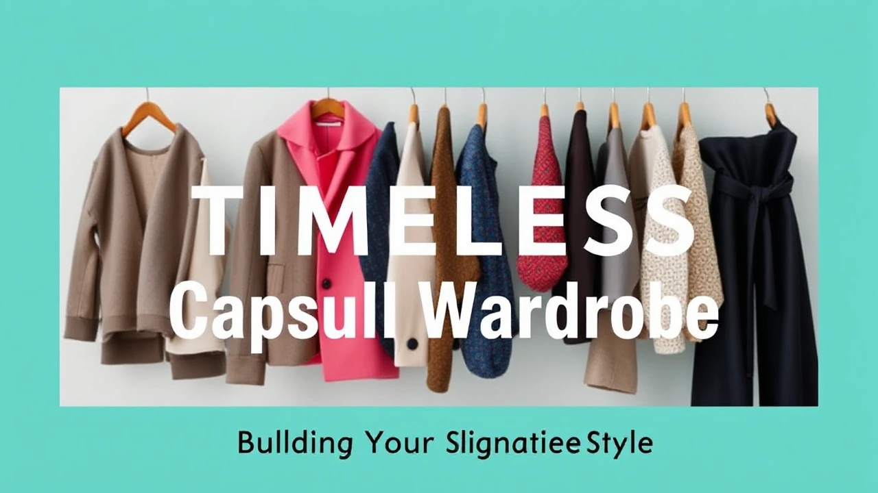 A Comprehensive Manual to Creating a Timeless Capsule Wardrobe