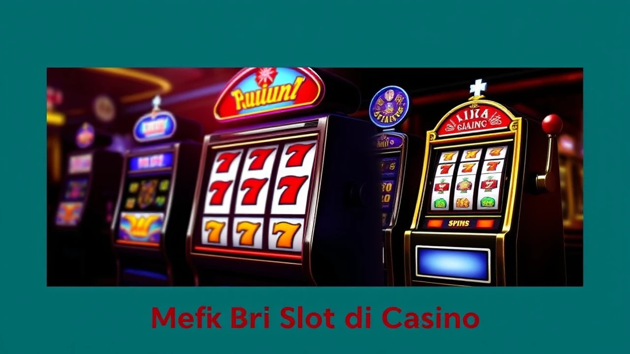 Profit Bermain Mesin Slot di Casino
